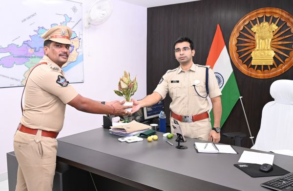 అనకాపల్లి మహిళా పోలీస్ స్టేషన్,కొత్త సీఐ బాధ్యతలు స్వీకరణ..