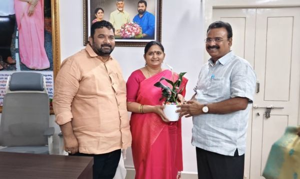 ఏలూరు జిల్లా పంచాయతీ అధికారిగా,బాధ్యతలు స్వీకరించిన శ్రీ జి.వి.కె. మల్లికార్జున రావు