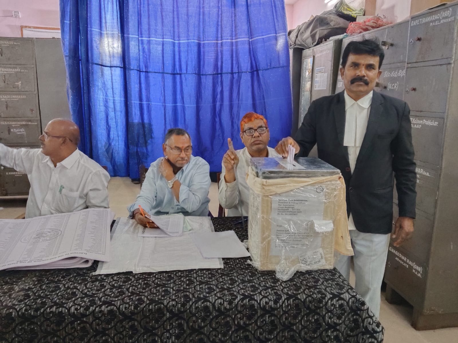ఆంధ్రప్రదేశ్ రాష్ట్ర బార్ అసోసియేషన్ ఎన్నికల్లో 89% ఓటింగ్. 'ఎన్నికల  అధికారి  పిల్లా హర శ్రీనివాసరావు.'