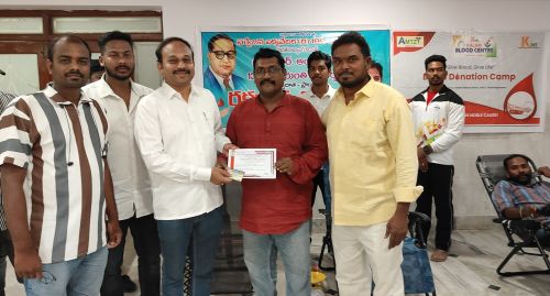 ఘనంగా అంబేద్కర్ జయంతి: రక్తదాన శిబిరాన్ని ప్రారంభించిన టీడీపీ రాష్ట్ర కార్యనిర్వాహక కార్యదర్శి దాడి రత్నాకర్