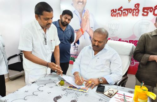 ప్రజల ముంగిటకే పాలన: 'జనవాని'లో సమస్యల పరిష్కారమే ధ్యేయం – ఎమ్మెల్యే సుందరపు విజయ్ కుమార్..