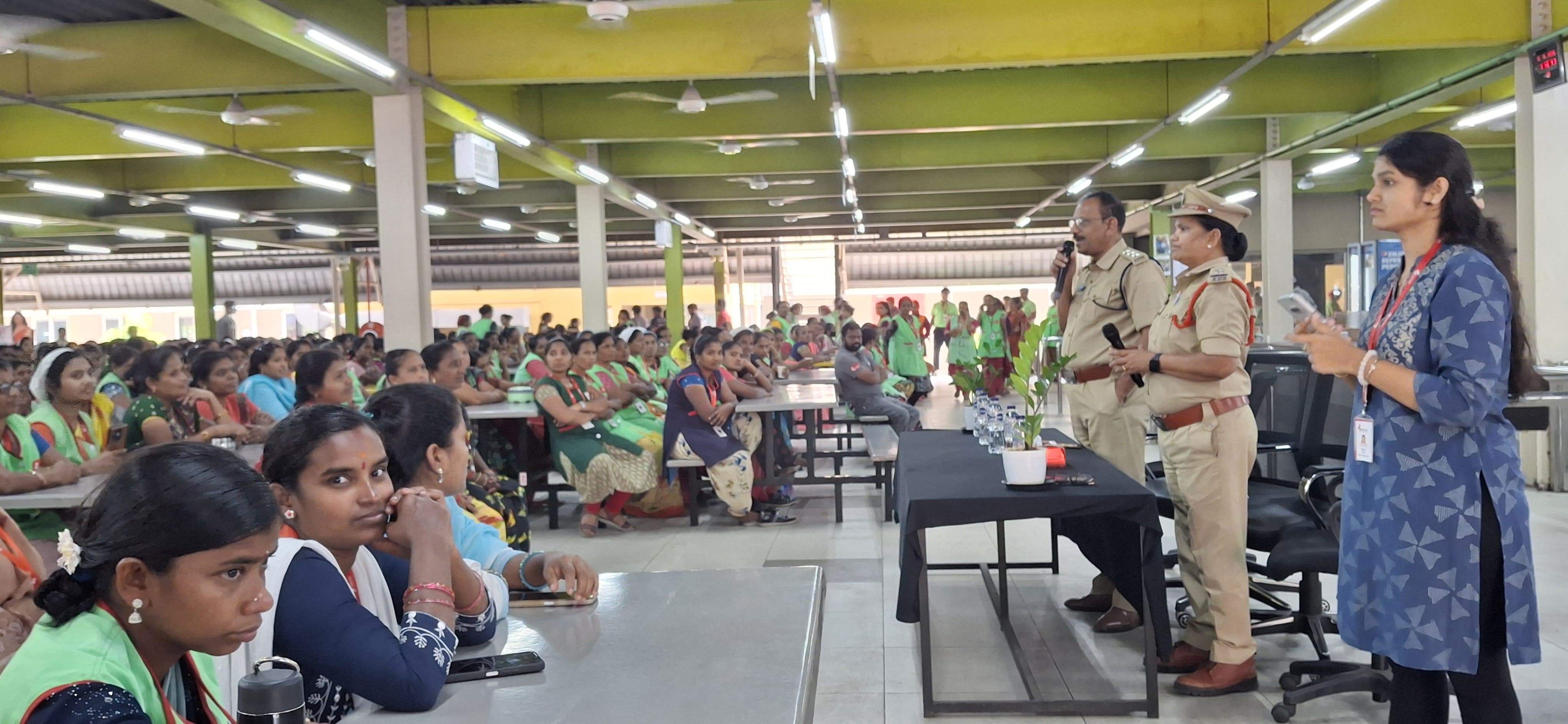 మహిళా ఉద్యోగుల భద్రతే లక్ష్యం: అచ్యుతాపురం 'బ్రాండిక్స్‌'లో భారీ అవగాహన సదస్సు 