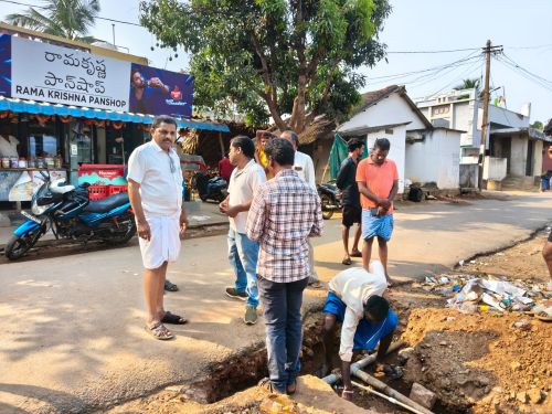 మూలజంప గ్రామంలో తాగునీటి సమస్యపై అధికారుల దృష్టి – అక్రమ కనెక్షన్లపై చర్యకు ఆదేశాలు