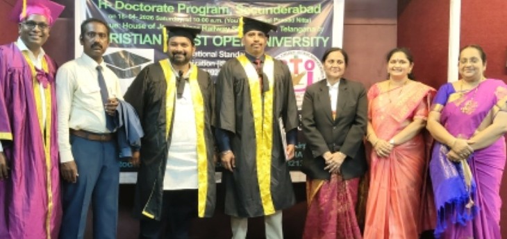 బీసీ నాయకుడు ఘంటా ప్రసాద్ కు గౌరవ డాక్టరేట్ ప్రదానం