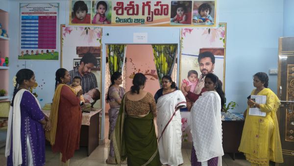 ఏలూరు శిశుగృహ సిబ్బంది అంకితభావం అభినందనీయం: ఐఏఎస్ సూర్యకుమారి..