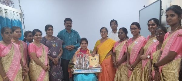 మాతృసంస్థలో ఘనంగా గ్రూప్-2 ఆఫీసర్ అత్తిలి శాంతిశ్రీ కి సత్కారం..