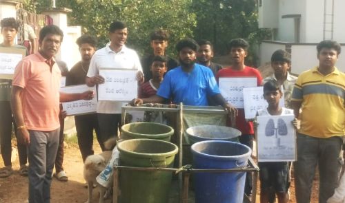 గ్రామజ్యోతి యువత ఆధ్వర్యంలో పచ్చదనం, పరిశుభ్రతపై అవగాహన ర్యాలీ..