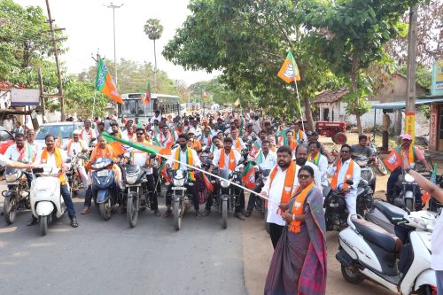 భారతీయ జనతా పార్టీ ఆధ్వర్యంలో మన ఊరు - మన జెండా