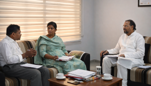 అనకాపల్లి అభివృద్ధి పనులపై ఆర్డీవోతో ఎమ్మెల్యే కొణతాల రామకృష్ణ సమీక్ష..