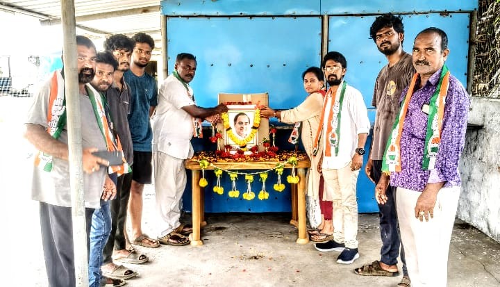 మాజీ ప్రధాని రాజీవ్ గాంధీ 35వ వర్ధంతి కార్యక్రమం.!