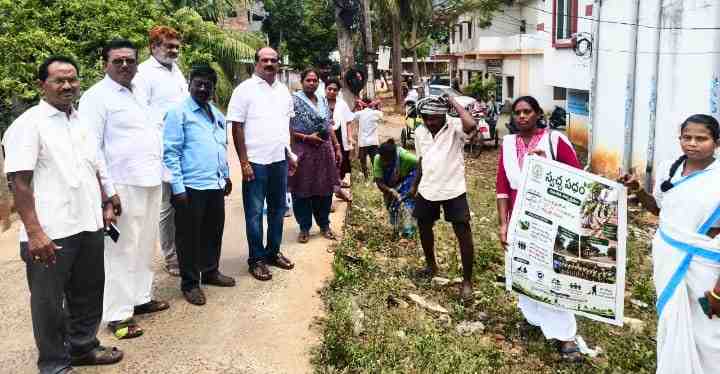 ఎంపీపీ ఆధ్వర్యంలో స్వచ్ఛ పదం కార్యక్రమం..!