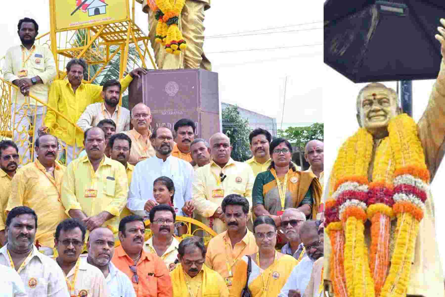 తెలుగుజాతి ఆత్మగౌరవాన్ని ప్రపంచానికి చాటి చెప్పిన మహానాయకుడు ఎన్టీఆర్ ...