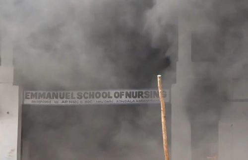 అనకాపల్లి జిల్లా మాకవరపాలెంలో తప్పిన పెను ప్రమాదం: 