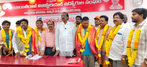 ఏలూరు జిల్లా ఎలక్ట్రానిక్ మీడియా నూతన కార్యవర్గం ఎన్నిక. 