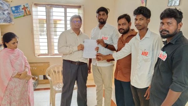 ఎస్.సి.,బాలికల వసతి గృహాల సమస్యలను పరిష్కరించండి,ఏఐఎస్ఎఫ్.